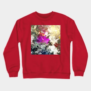 Pink Dream Abstract Painting Crewneck Sweatshirt